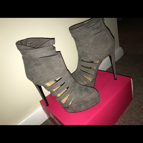 Military green booties - Picture 5 of 5